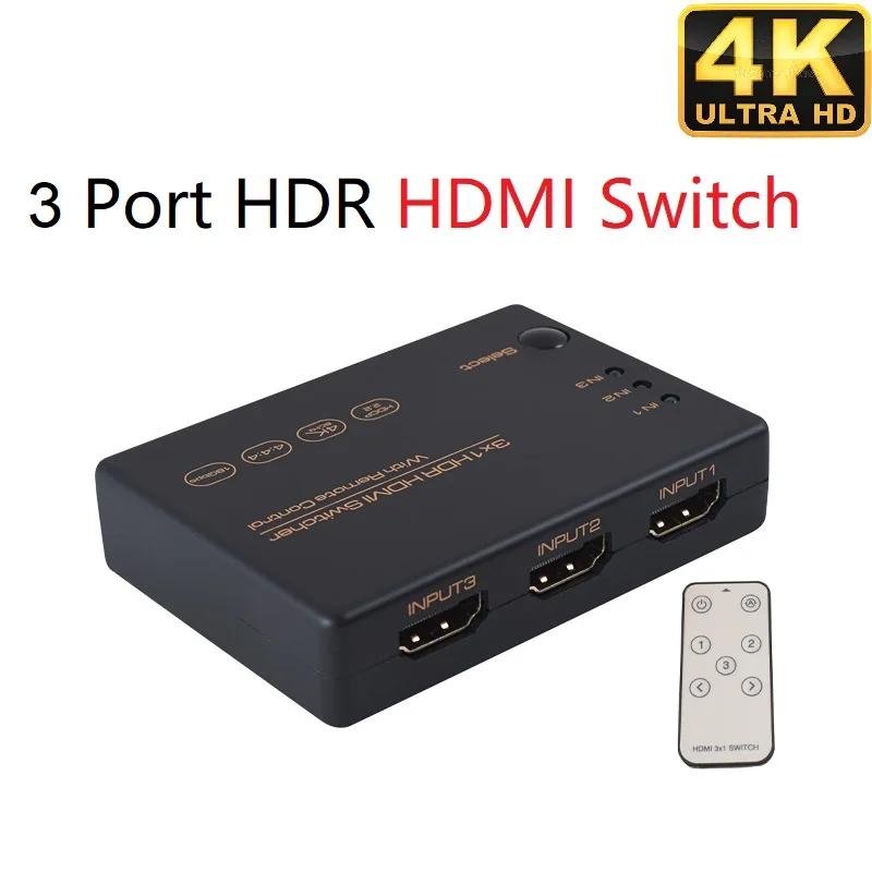 4K 60Hz HDMI ó 3  1 ƿ HDMI 2.0 ġ ñ, 3 Ʈ й HDCP2.2 HDR UHD  ڵ ġ PS4 PS5 Xbox tv